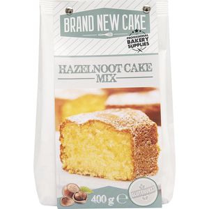 BrandNewCake® Hazelnootcake-mix 400gr - Bakmix - Glutenvrij
