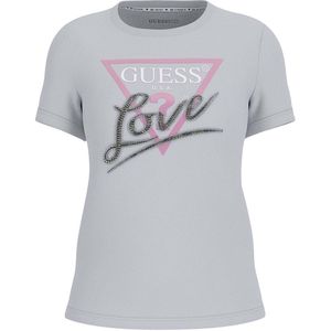 Guess Ss Cn Driehoek Liefde Tee T-Shirt - Fashion Wear - Vrouwen