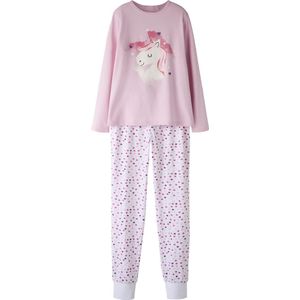 NAME IT - NKFNIGHTSET LS UNICORN - Meisjes - Pyjamaset