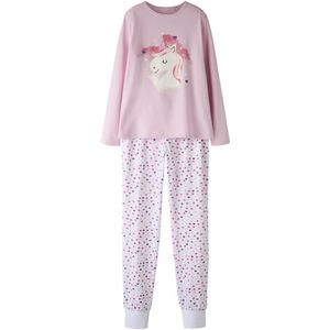NAME IT - NKFNIGHTSET LS UNICORN - Meisjes - Pyjamaset