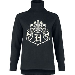 Harry Potter Hogwarts Dames Sweatshirts - zwart - S
