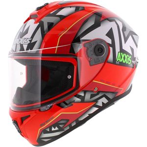 Axxis - Draken S - Motorhelm - Jolly Glans Rood