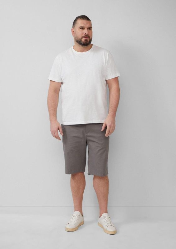 Bermuda - Korte Broeken - Stretchkatoenen Twill - Authentieke Wassing