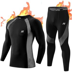METHOO - Thermo-ondergoed - Zwart - Heren Set - Ademend en Comfortabel Basislaag