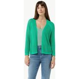 Comma Casual Identity - Damescardigan - Katoen- en Viscosemix - Los Model - Raglanmouwen