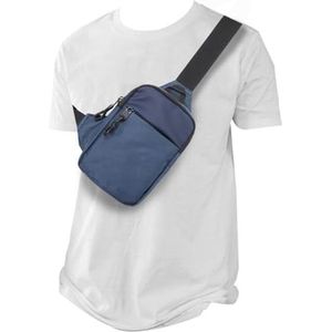 Waterdichte Crossbody Heuptas met Verstelbare Schouderriem voor Outdoor Activiteiten