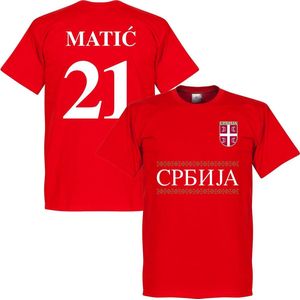 Servië Matic Team T-Shirt - XXXL