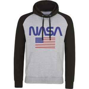 NASA Hoodie/trui -S- United States Grijs/Zwart
