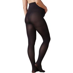 Ondoorzichtige Panty - Zwart - 100 Den - Zwangerschapspanty