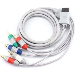 Component AV kabel geschikt voor Nintendo Wii / grijs - 1,8 meter