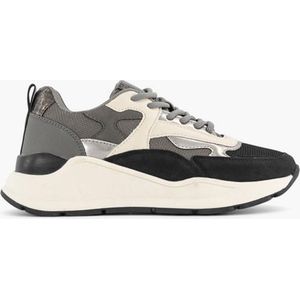oxmox Grijze chunky sneaker - Maat 39
