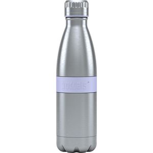 Boddels TWEE Thermosfles drinkfles - 0,5 liter - RVS/Lavendel