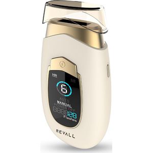 REVALL IPL Ontharingsapparaat - Lichtontharing - Laser Ontharing - Pijnloos - Inclusief Beschermbril - Premium - Wit