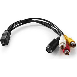 Nedis Videograbber - USB 2.0 - 480p - A/V-kabel / Scart / Software / USB-verlengkabel