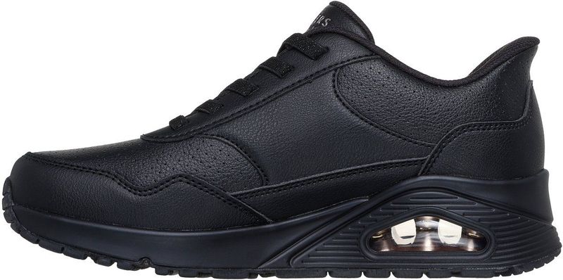 Skechers - UNO BANKSIA - Luxe Sneaker - Zwart - Dames