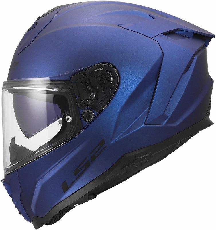 LS2 FF817 Challenger II helm solid mat navy blauw XXXL
