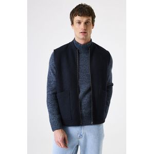 Garcia - J51103 - Bodywarmer - Donker Blauw - Mouwloos