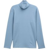 TOM TAILOR - Shirt - Blauw - Lange Mouw - Normale Pasvorm