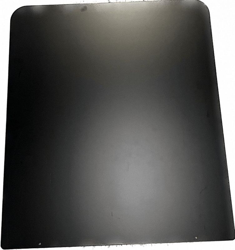 Vloerplaat Houtkachel - Zwart - 600x700mm - Tot 600° - 2mm Gepoederd Coated Staal