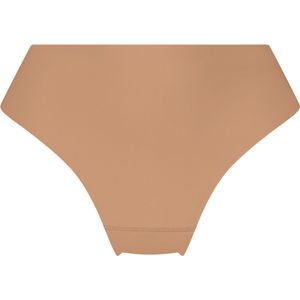 Hunkemöller Dames Lingerie String Smooth - Bruin - maat XS