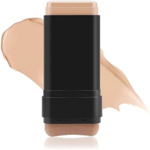 Full Coverage Foundation Stick - Crèmefoundation met Kwastje en Matte Textuur voor Langdurige Concealing