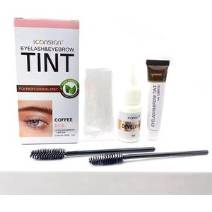 iconsign wimperverf-wenkbrauw verf-wimpers verven-wenkbrauwverf-brow lamination-lash lift-3 kleuren verkrijgbaar-Coffee-Wimper serum