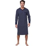 Pastunette - Linear - Nachthemd - Blauw - Bio Katoen