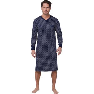 Pastunette - Linear - Nachthemd - Blauw - Bio Katoen