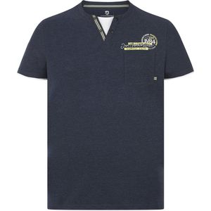 Jan Vanderstorm herren T-Shirt - 52/54 - donkerblauw