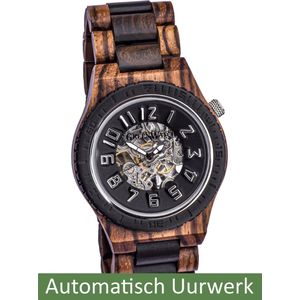 Greenwatch Java | Houten Horloge Heren | Automaat