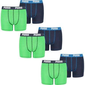 BOXERS 6 PACK Puma Boxer Boxershorts Jongens Kinderondergoed