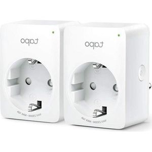 Smart Socket 2990 W - Draadloos Bluetooth/Wi-Fi - Binnen Status - Wit