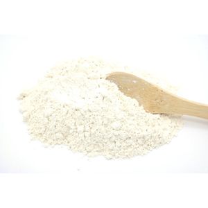 Natuurlijk pure Witte klei poeder (reinigend gezichtsmasker voor droge tot zeer droge huid) – los en plasticvrij verpakt 100 gram - vegan