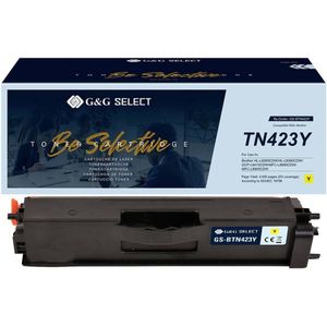 G&G - TN-423Y - Toner - Geel - Compatibel met Brother TN-423Y