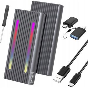 Zenwire 2808SN - Hardeschijfbehuizing - SSD m.2 4-in-1 NVME - USB-C 3.1 / USB 3.0