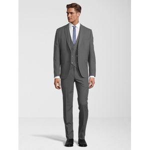 Steffen Klein - Driedelig Pak - Marineblauw - Heren - Met Vest