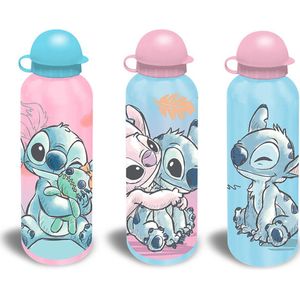 Disney Lilo & Stitch Drinkfles - Drinkbeker - 500 Ml. - 1 Stuks - Schoolbeker - Aluminium