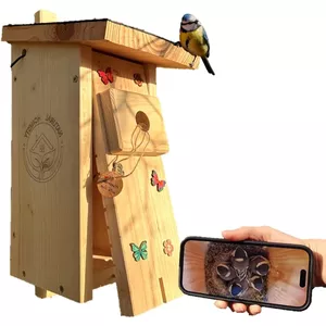 zootop Vogelvoederstation met camera, automatische opname en