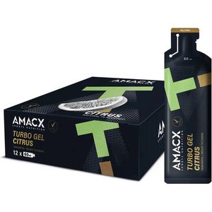 Amacx Turbo Gel - Sportgel - Citrus - 12 pack