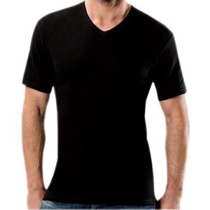 Bonanza T-shirt - V-hals - Zwart - Maat M-L