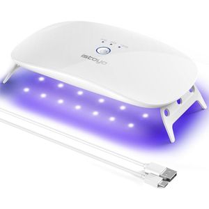 Groot formaat UV-licht met dubbele golflengte voor harsuitharding - Draagbare lamp voor sieraden maken en doe-het-zelf ambacht