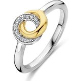 TI SENTO Ring 12142ZY - Zilveren dames ring - Maat 56