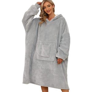 blanket sweatshirt / Unisex oversized draagbare deken hoodie voor vrouwen mannen / hoodie
