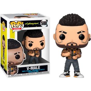 Funko Pop! Games: Cyberpunk 2077 - V-male Collection Figure Adults And Children