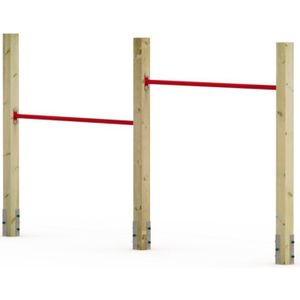 Dubbel duikelrek met horizontale rekstokken Wickey FIT Tumble 312