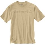 Carhartt - Relaxed Fit T-Shirt - Korte Mouw - Beach Heather - 60% Katoen/40% Polyester