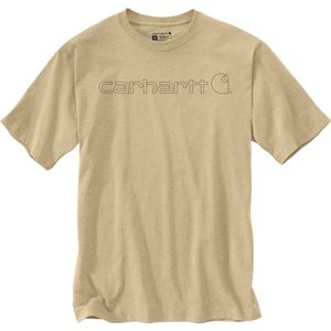 Carhartt - Relaxed Fit T-Shirt - Korte Mouw - Beach Heather - 60% Katoen/40% Polyester