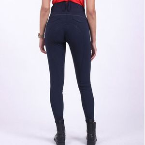 QHP Rijbroek Tara Full Grip Navy - 34