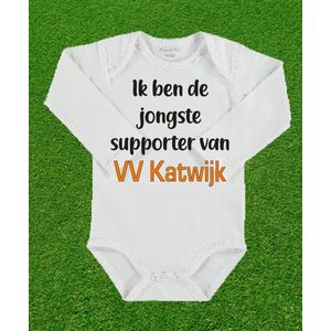 Rompertje jongste supporter van VV Katwijk