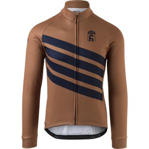 AGU Classic Fietsshirt Lange Mouwen SIX6 Heren - Bruin - XXXL